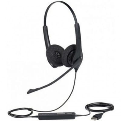 Picture of JABRA BIZ 1500 Duo (Dual Ear) USB Headphone Black