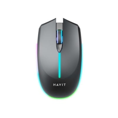 Picture of HAVIT MS68GT WIRELESS RECHARGEABLE RGB GAMING MOUSE