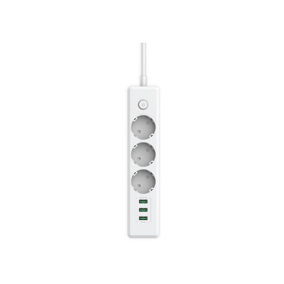 Picture of HAVIT SP8813 3AC SLOTS+3 USB OUTPUTS SWITCH DESIGN 5V/3.1A POWER STRIP