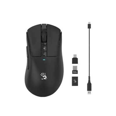 Picture of A4Tech Bloody R73 Pro Black Dual Mode Wireless + USB Type-C Gaming Mouse
