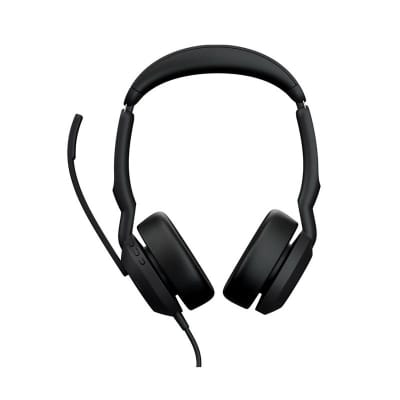 Picture of Jabra Evolve2 50 MS Stereo Wired USB-A Bluetooth Black Headphone