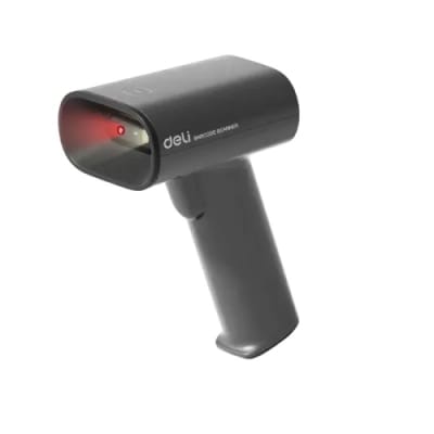 Picture of Deli ES228WB Handheld Wireless Barcode Scanner With Stand