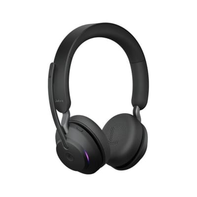 Picture of Jabra Evolve2 65 MS DUO Bluetooth & USB Type A Head Set Black