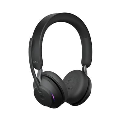 Picture of Jabra Evolve2 65 MS DUO Bluetooth & USB Type C Headset Black