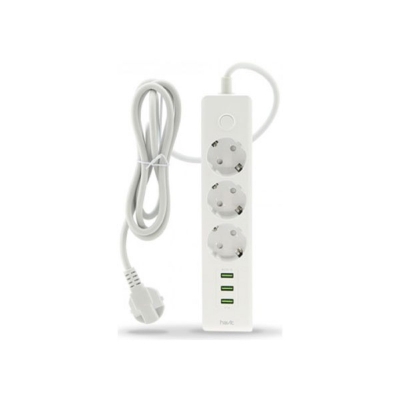 Picture of HAVIT SP8813 3AC SLOTS+3 USB OUTPUTS SWITCH DESIGN 5V/3.1A POWER STRIP