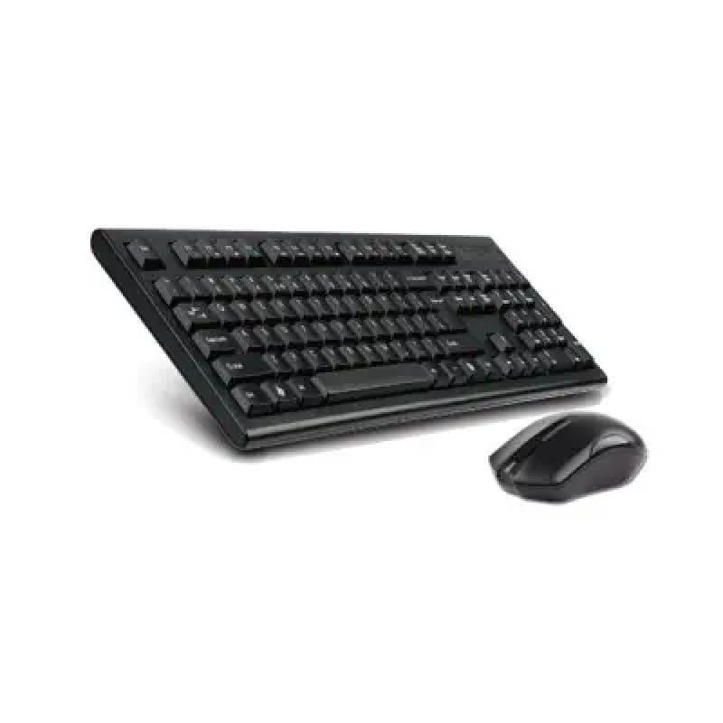 Picture of A4Tech 3000N V-Track 2.4G Wireless Bangla Keyboard With Wireless Padless Mouse