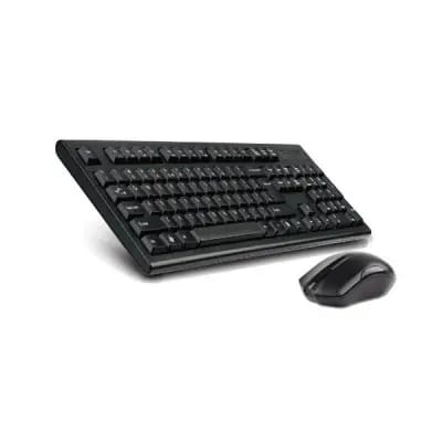 Picture of A4Tech 3000N V-Track 2.4G Wireless Bangla Keyboard With Wireless Padless Mouse