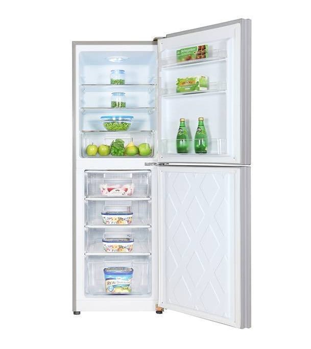 Buy VISION Glass Door Refrigerator RE-330 Liter Red Flower Bottom Mount at Best Price In Bangladesh