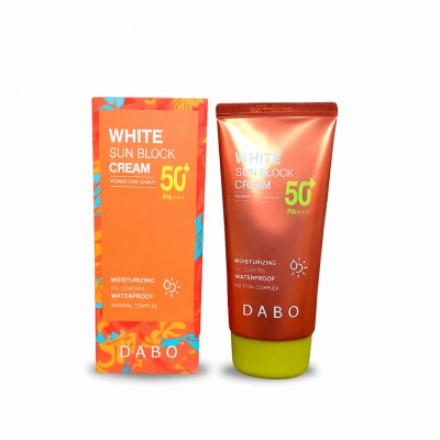 Picture of DABO White Sun Block Cream 50+ PA+++ 70ml - Multicolor
