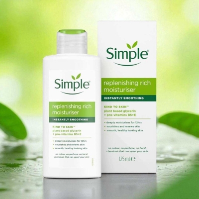 Picture of Simple Kind to Skin Replenishing Rich Moisturizer 125ml - Multicolor
