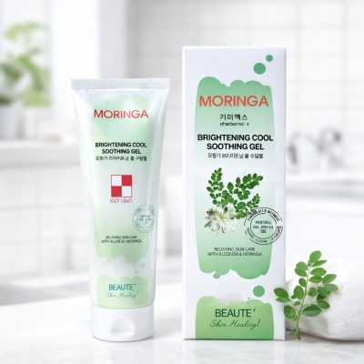 Picture of Beaute Moringa Brightening Cool Soothing Gel 160ml - Multicolor