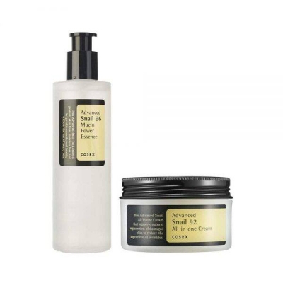 Picture of COSRX Advanced Snail 96 Mucin Power Essence and 92 All in One Cream combo - Multicolor
