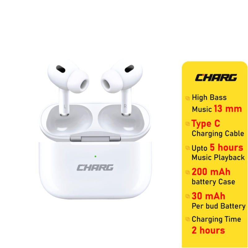 Picture of CHARG CL16 PRO ANC TWS Earbuds-White