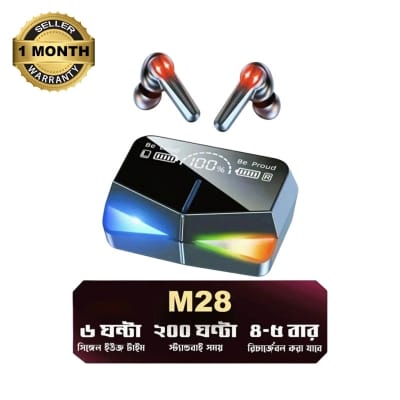 Picture of M28 TWS Wireless Gaming Earbuds-Black
