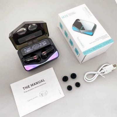 Picture of M28 TWS Wireless Gaming Earbuds-Black