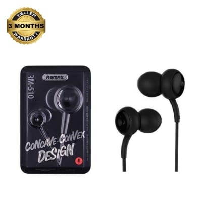 Picture of REMAX RM-510 HIGH PERFORMANCE EARPHONES-Black