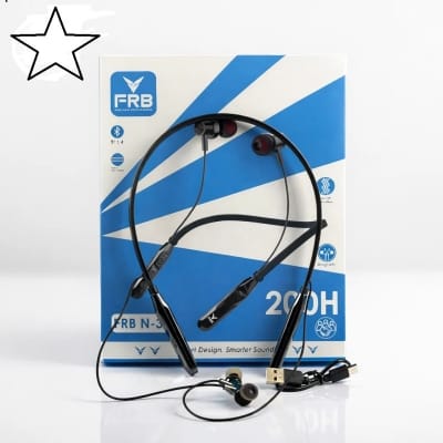 Picture of FRB N-32 Bluetooth Neckband  (200 Hour Standby)-Black