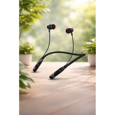 Picture of FRB N-32 Bluetooth Neckband  (200 Hour Standby)-Black