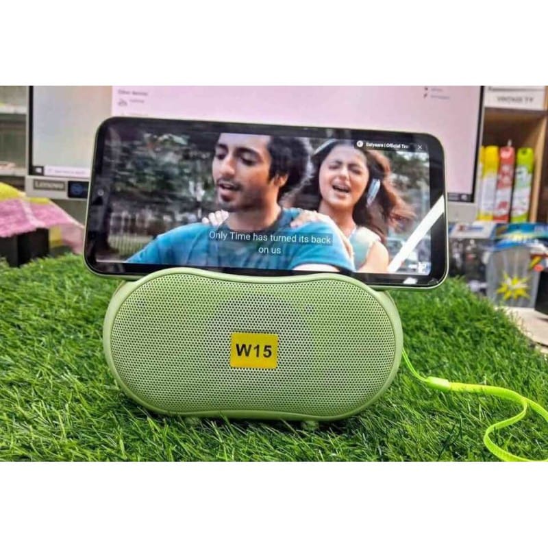 Picture of W15 Portable bluetooth Super bass Speaker and 800mh Batrrery (Premium Quality-Original Product)