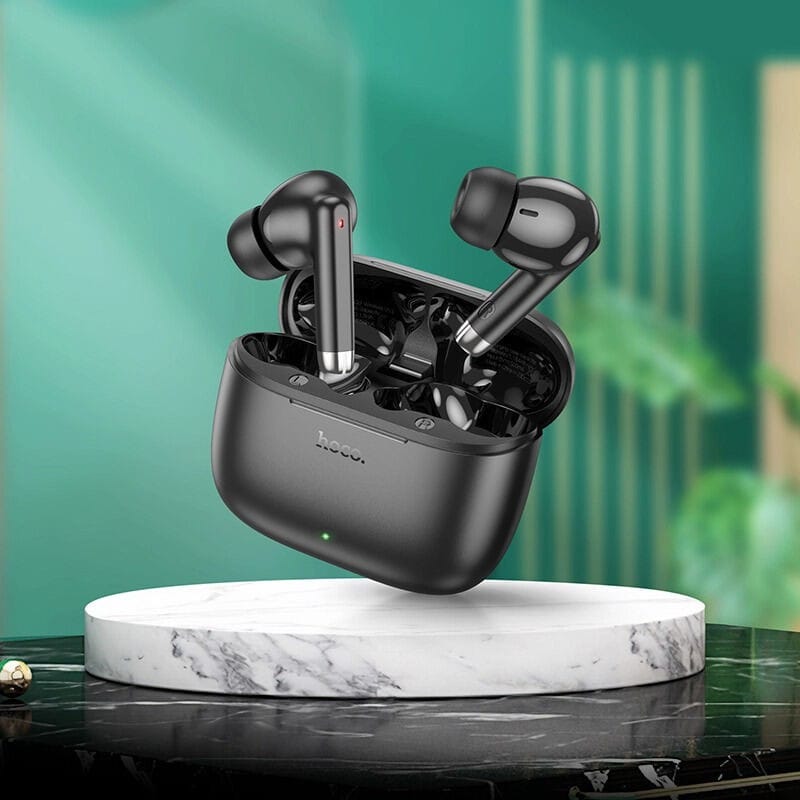 Picture of Hoco EQ2 True Wireless Premium Earbuds with 6 Month Official Brand Warranty-Black
