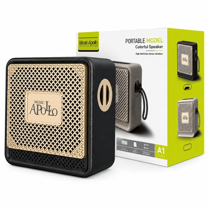 Picture of Music Apollo A1 Portable Premium Bluetooth Speaker