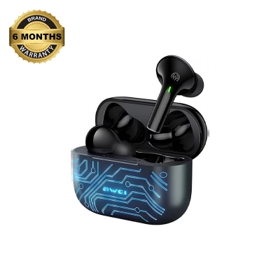 Picture of Awei T29 Pro Bluetooth Gaming Earbud with Lighting Case (Premium Quality)-Black