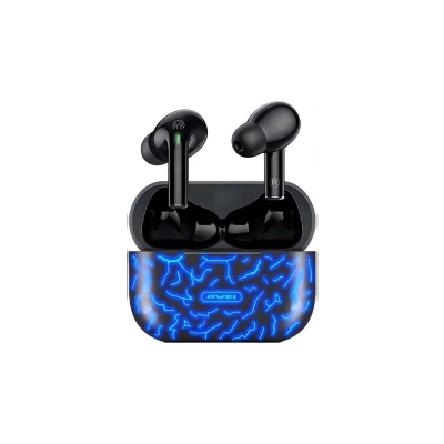Picture of Awei T29 Pro Bluetooth Gaming Earbud with Lighting Case (Premium Quality)-Black