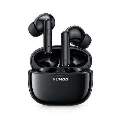 Picture of XUNDD X55 True Wireless Stereo Premium Earbuds with HiFi Sound & Deep Bass-Original Authentic Product (6 Month Brand Warranty)-Black
