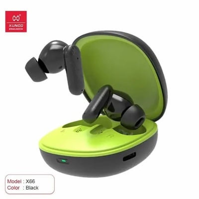 Picture of XUNDD X66 Premium True Wireless Stereo Earphones (6 Month Brand Warranty)-Black
