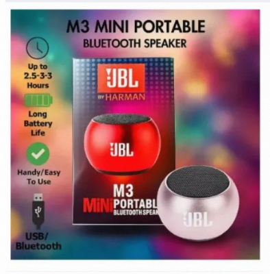Picture of HiFi M3 Mini Portable Wireless Bluetooth Speaker-Multicolour