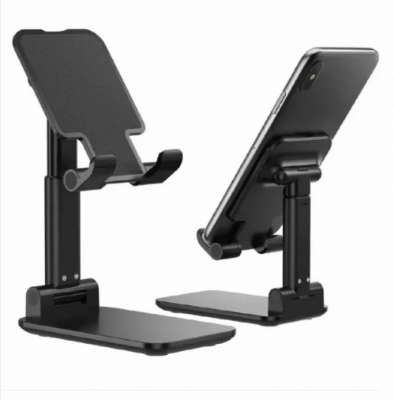 Picture of T1 Mobile Stand Best Universal Adjustable Desktop Tablet Mobile Phone Stand Black Color pocket - Dreamy DeaLs-Multicolour