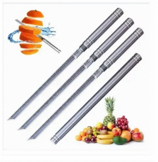 Picture of Myron 4/52 inch Stainless Steel Multi Blade pocket safety-Multicolor