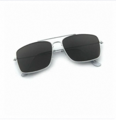 Picture of Smart Sunglass For Men High Quality Matel Body Silver Frame and Black Glass-Black