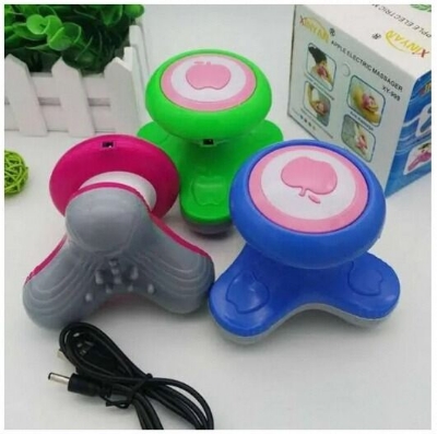 Picture of XINYAN Apple Electric Mini Handheld Vibrating Body Massager & Slimming Device for Men and Women-Multicolor