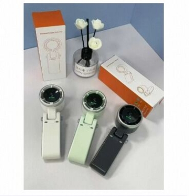 Picture of Turbo Fan HandheldRechargeable Fan Portable Mini Hand Fan USB Rechargeable Foldable Hanging Neck Fan 2000mAh USB Mini Portable Small Turbo Fan-Multicolor
