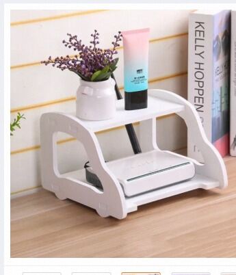 Picture of New High Quality PVC Tarpaulin Double Layer Wall Mounted Shelf Stand for Wifi Modem Router-Multicolor