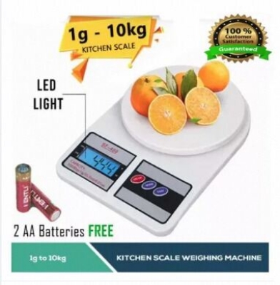 Picture of First Deal Best Quality Digital Scale 10kg 1g Household Weight Scales Platform Electronic Balance Kitchen scale Baking Measure Food Cooking Tools-Multicolor