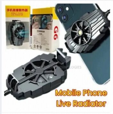 Picture of Universal Phone Cooler, Portable Mobile Phone Radiator, USB Phone Cooling Fan ,Mobile Phone Cooler Accessories-Multicolor