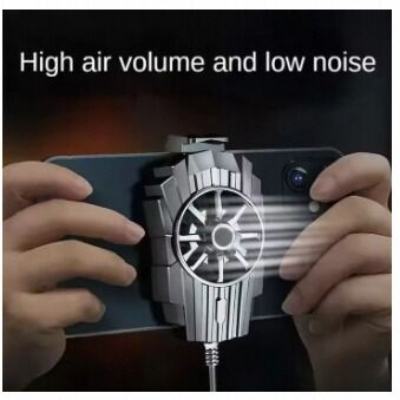 Picture of Universal Phone Cooler, Portable Mobile Phone Radiator, USB Phone Cooling Fan ,Mobile Phone Cooler Accessories-Multicolor