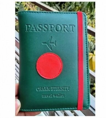Picture of Sonar Bangla Passport Cover & Card Holder For Men/ Women - Passport Cover-Multicolor