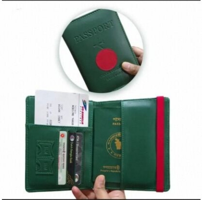 Picture of Sonar Bangla Passport Cover & Card Holder For Men/ Women - Passport Cover-Multicolor