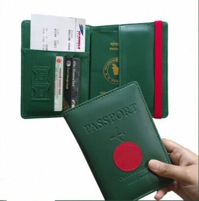 Picture of Sonar Bangla Passport Cover & Card Holder For Men/ Women - Passport Cover-Multicolor