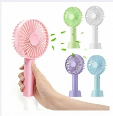 Picture of Portable Mini Rechargeable Fan – Ideal for Indoor & Outdoor Use, Travel-Friendly-Multicolor