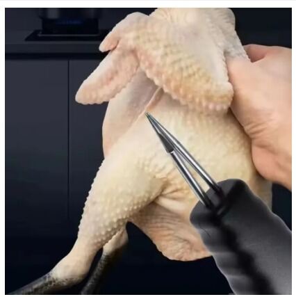 Picture of Electric Poultry Pulling Machine | Portable Feather Plucker for Chicken, Duck & Quail | Dual Motor Hair Removal Tool with Waterproof Design Feather Remover Poultry Plucker-250 gm