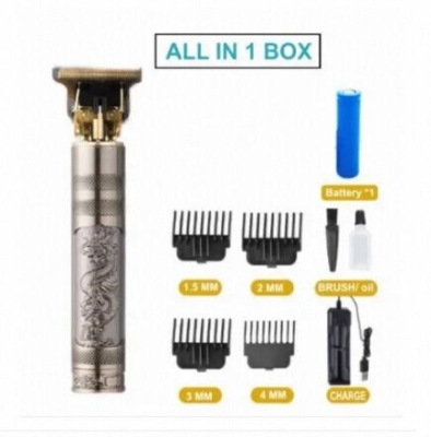 Picture of Vintage T9 trimmer Electric Professional Hair Clipper Vintage T9 Hair Cutting Machine Trimmer for Men-Gold