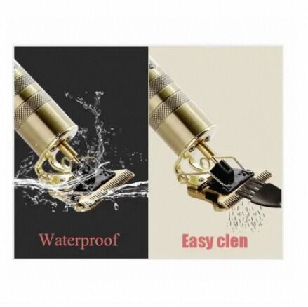 Picture of Vintage T9 trimmer Electric Professional Hair Clipper Vintage T9 Hair Cutting Machine Trimmer for Men-Gold