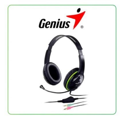 Picture of Genius HS-400A | Stereo Headset with Noise-Cancelling Microphone-Multicolor