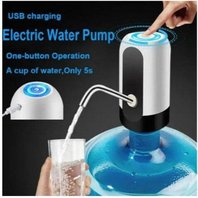 Picture of Automatic Water Dispenser with USB Charging – Electric Drinking Water Pump for Bottled Water-Multicolor
