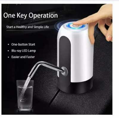 Picture of Automatic Water Dispenser with USB Charging – Electric Drinking Water Pump for Bottled Water-Multicolor