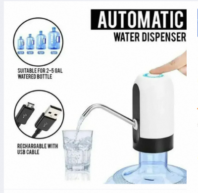 Picture of Automatic Water Dispenser with USB Charging – Electric Drinking Water Pump for Bottled Water-Multicolor
